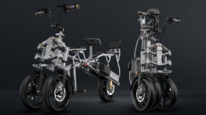 üç tekerlekli elektrikli motosiklet: "Afreda S6"
