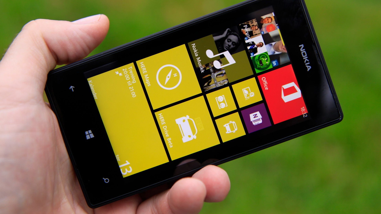 Lumia 520 ekranı