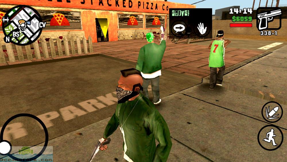 GTA San Andreas for Android Features